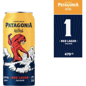 Pack Cerveza Patagonia Red Lager 470cc x 6
